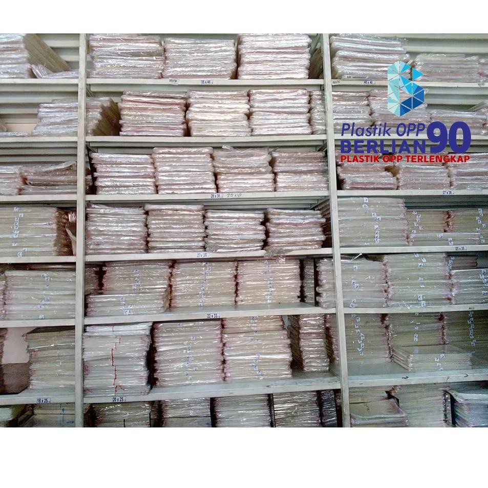 

★★ HYJ Plastik OPP 12 X 16 CM 20MIC 100LBR Lem Atau Seal ✹ Diskon