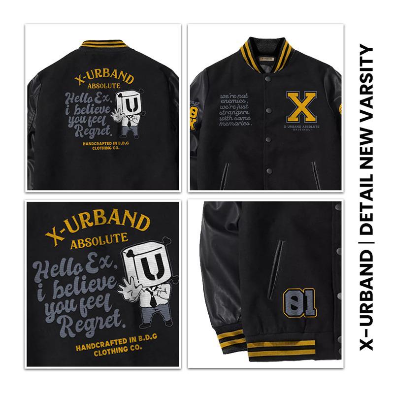 Dhozen Jaket Baseball Varsity Original