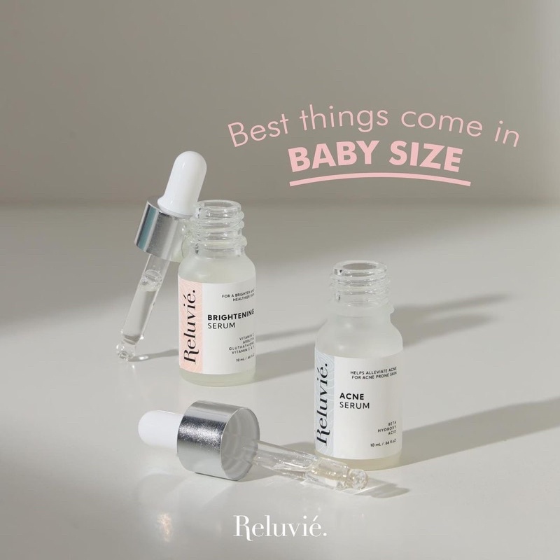 Reluvie Acne serum Original - Reluvie serum jerawat serum bruntusan - Rejuvie serum jerawat