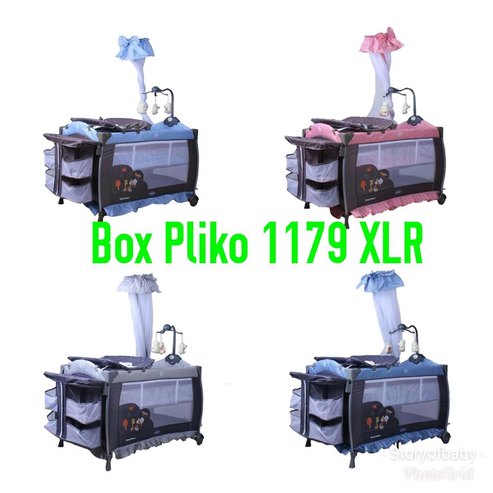 Dijual Box Bayi Pliko 1178 LR tempat tidur bayi pliko Diskon