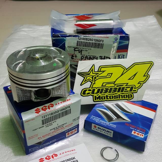 piston kit satria fu original sgp