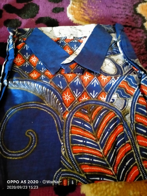 Kemeja Batik Lengan Panjang Batik  Danabrata Pria Motif Songket Hijau Kode 031 M L Xl Xxl Regular