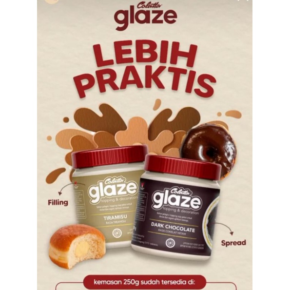 

Glaze Colatta 250 gram