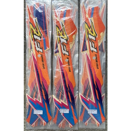 (COD)Striping stiker fiz force 1 z 94 albino