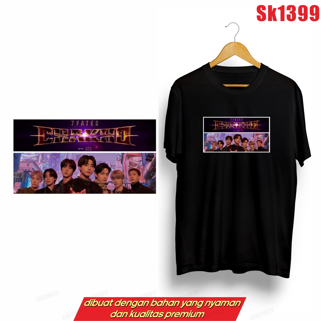 MURAH!!! KAOS KPOP CHAKHO 7 FATES SK1399 UNISEX COMBED 30S