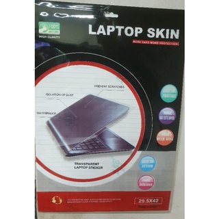 Skin Body Laptop Transparan