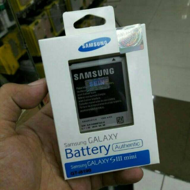 ORIGINAL 100% BATRE BATERAI SAMSUNG GALAXY S3 MINI || i8190 ORIGINAL BATTERY