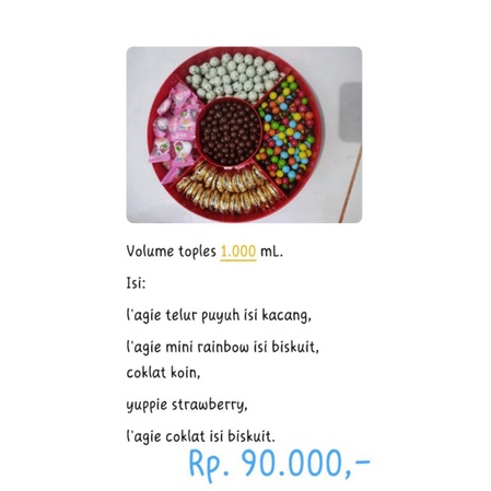 

Hampers Coklat 5 Rasa