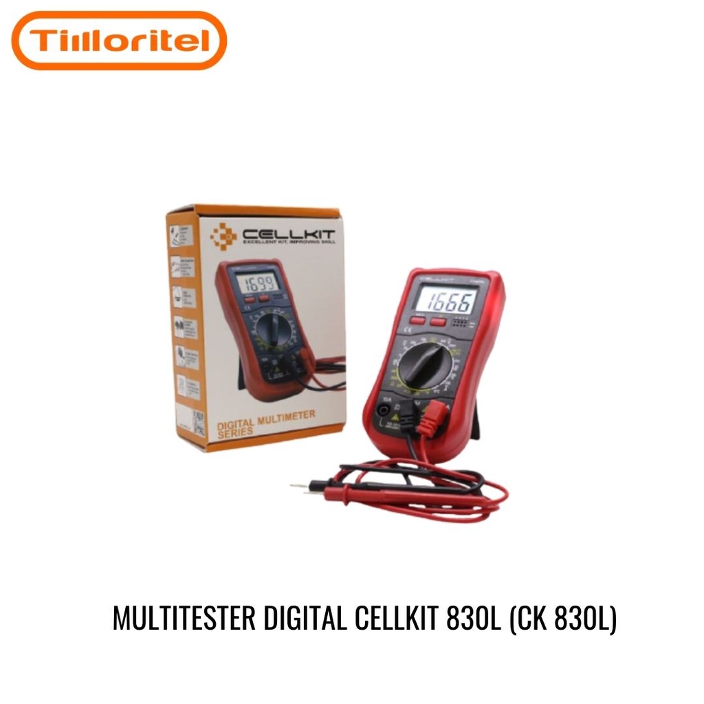 MULTITESTER DIGITAL CELLKIT 830L CK 830L