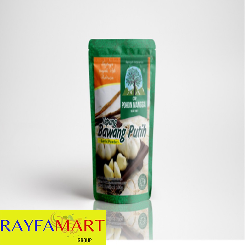 

Bawang putih bubuk Cap Pohon Mangga 100gr