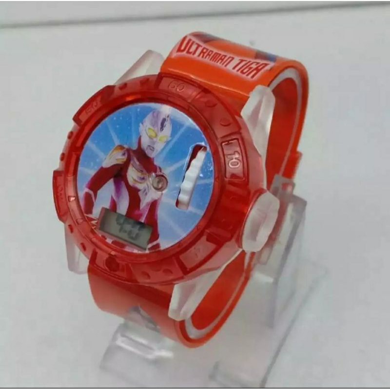 Jam Anak Jam Tangan anak melody laser Jam Tangan anak karakter Ultramen