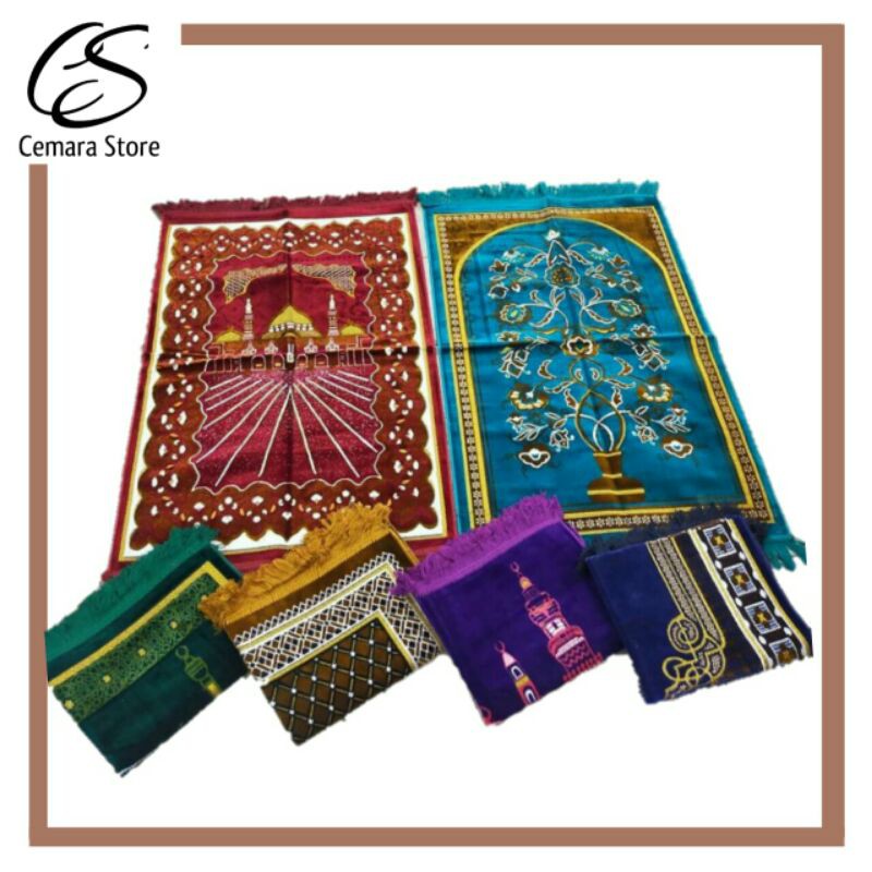 Sajadah dewasa premium kano gold turkey / Timbul / Turkey /