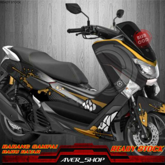 Decal nmax old full body Sticker motor Striping motor nmax 155 full variasi Stiker nmax old 155