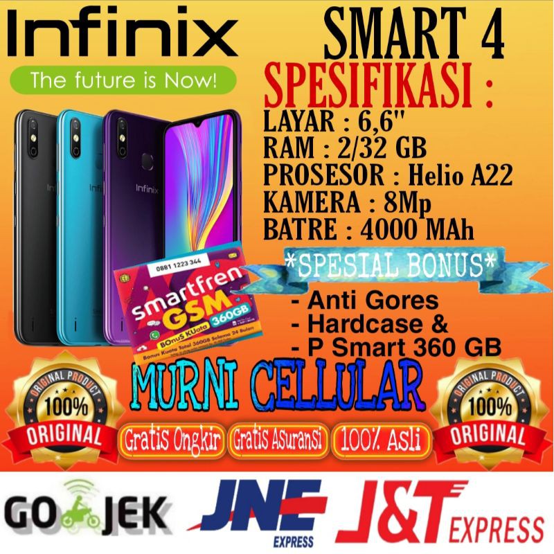 INFINIX SMART 4 Ram 2/32GB