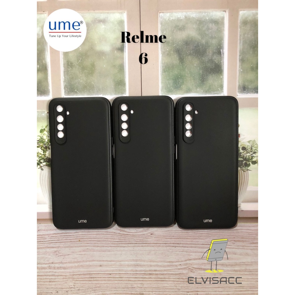 CASE REALME 6 SILIKON BLACK DOVE PROTECTION REALME 6