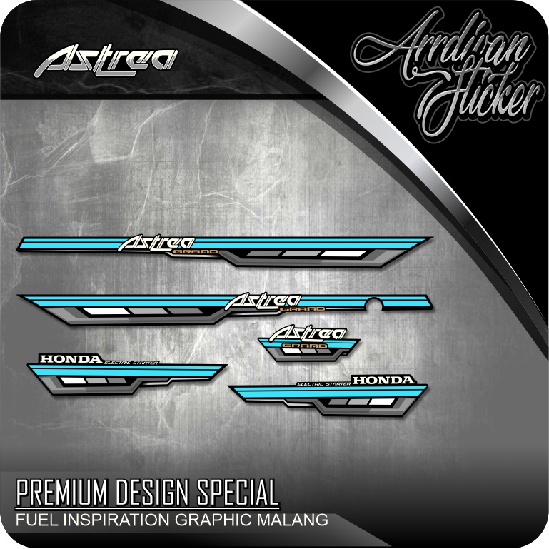 STRIPING ASTREA GRAND / STRIPING ASTREA GRAND BULUS / STRIPING ASTREA