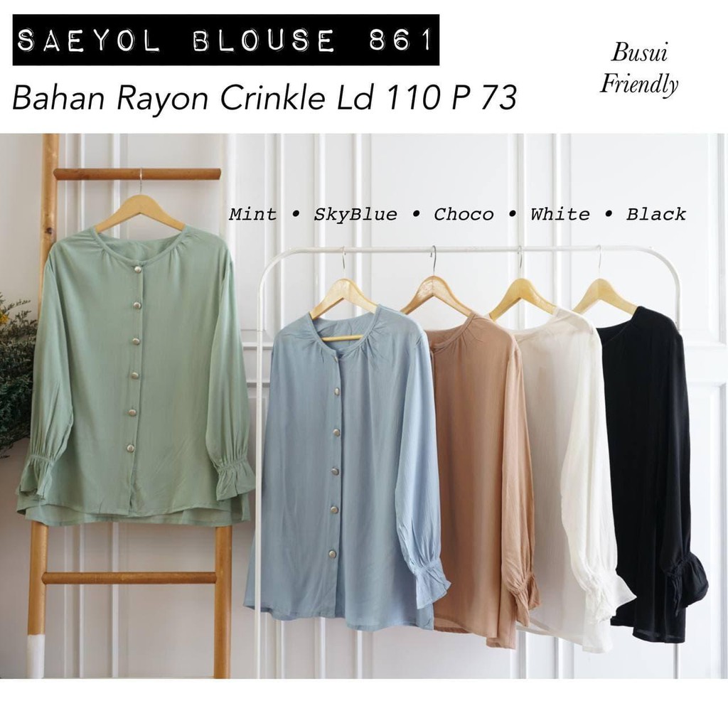 SAEYOL BLOUSE / ATASAN / PAKAIAN WANITA