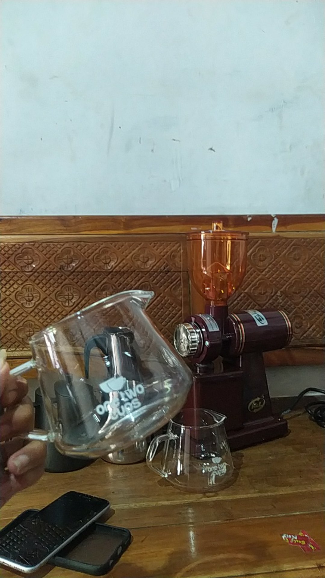 V60 Coffee Server / Kopi Glas Server Cloud Coffee Maker Pot Kettle Teko Kopi Barista 400ml & 600ml