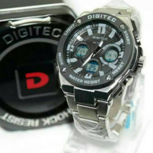 JAM TANGAN PRIA DIGITEC ORIGINAL ANALOG DIGITAL