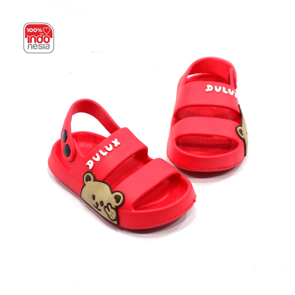 SANDAL ANAK BEAR LED UNISEX 24-29 - SANDAL ANAK MOTIF