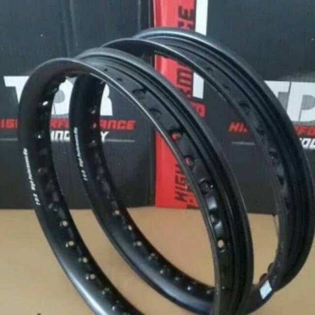 Velg TDR SET 140/160 X 14 U Shape Hitam (140 160 Ring 14)