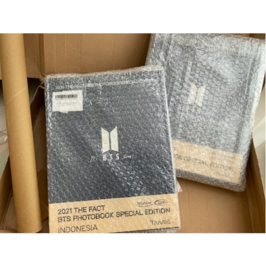 READY SEALED The Fact TMA TFMA BTS Photobook Indonesia / China + POB PC