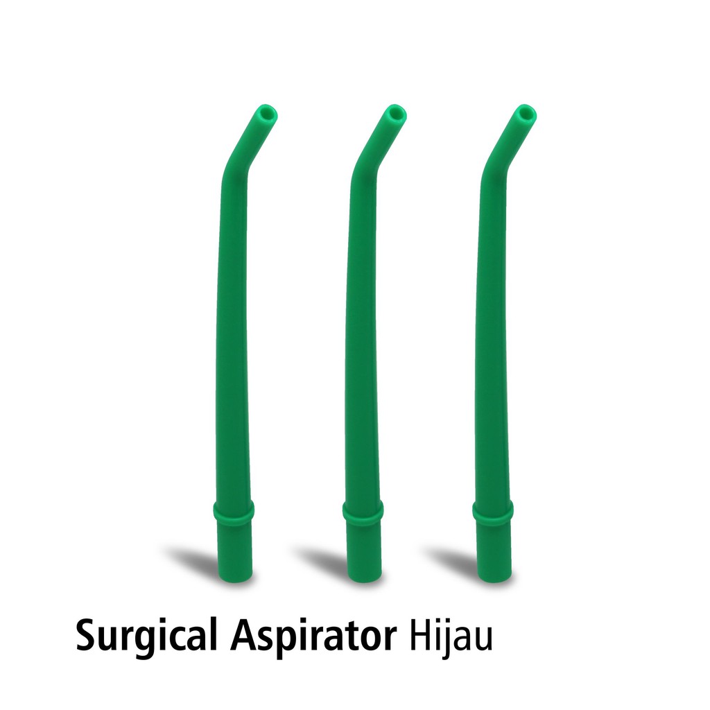 Surgical Aspirator Tip Dental Hijau  OneMed