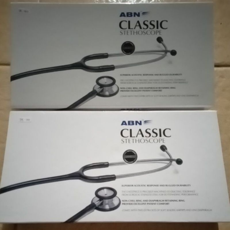 ABN stetoskop classic dewasa/adult color burgundy