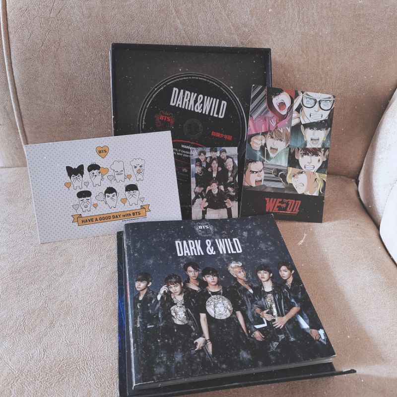 UNSEALED BTS-DARK&WILD ALBUM