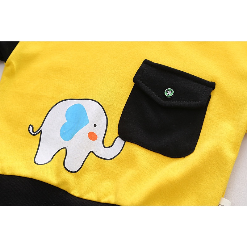 Zahra Setelan Anak Laki - Laki Bonnie Bahan Fleece | Pakaian Anak Kekinian Umur 1-6 Tahun