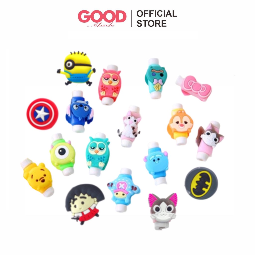 GOOD MADE - PELINDUNG UJUNG KABEL KARAKTER LUCU | COD