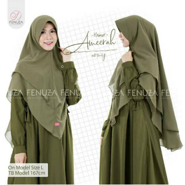 Khimar Ameerah by Fenuza Khimar Instan Khimar cantik Khimar syar'i Fenuza for Khimar