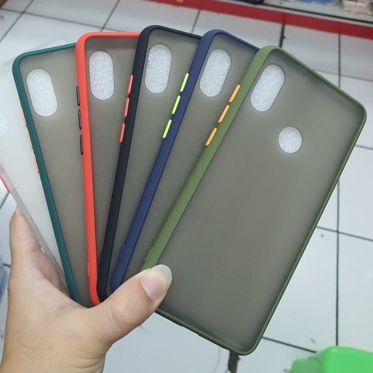 CASE MATTE XIAOMI REDMI NOTE 5 REDMI NOTE 5 PRO TRANSPARAN FUZE MACARON MY CHOICE - FA