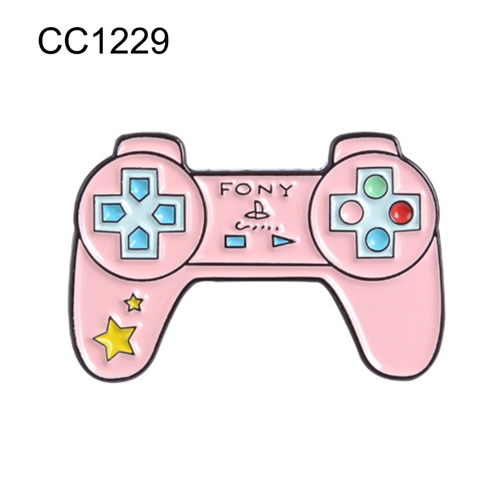 Bros Pin Enamel Bentuk Mesin Game Komputer Untuk Unisex