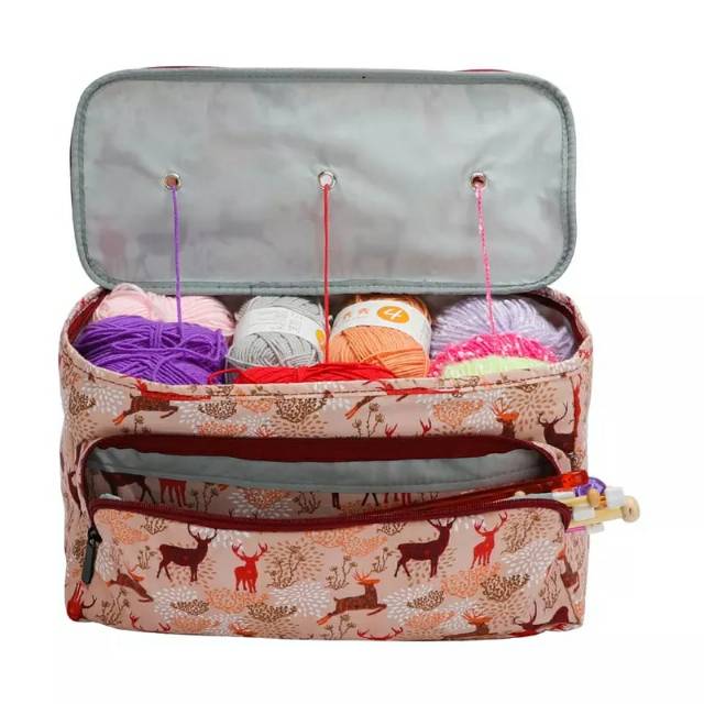 Tas benang dan perlengkapan rajut/ yarn storage bag T017