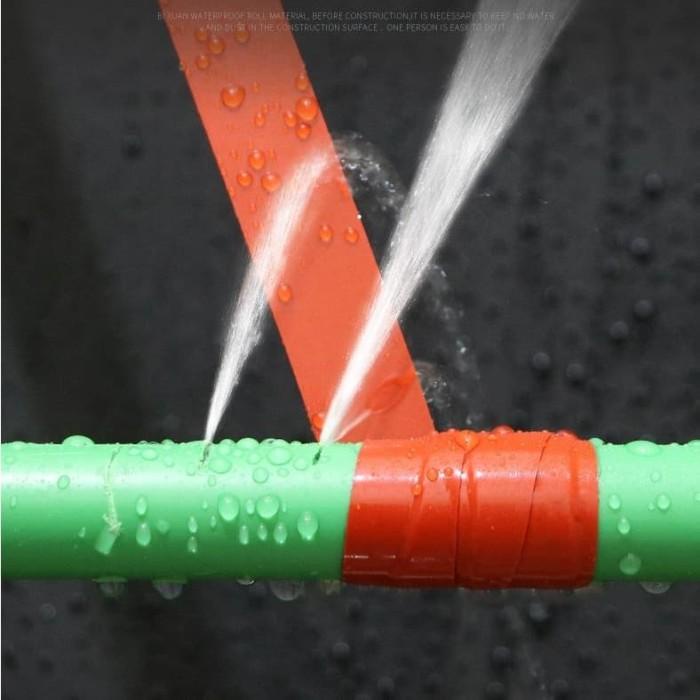 Perekat Lakban Isolasi Solasi Pipa Ledeng Waterproof / Lakban Anti Bocor