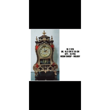Jam meja model Eropa F 015