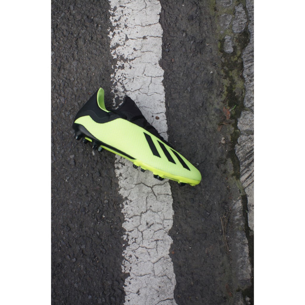 Sepatu Bola Adidas X 18.3 FG Yellow  Original