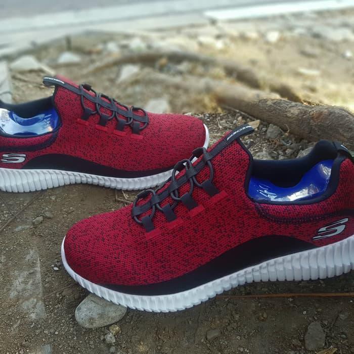 Skechers/Skecher/Skechers Pria/Skechers Memory Foam Best Seller Shoes