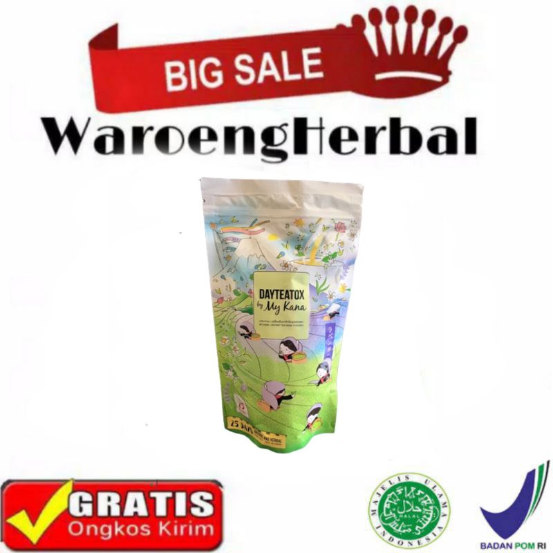 ORIGINAL KANA DAY TEATOX TEH DIET DETOX SLIMMING TEA MYKANA Thailand