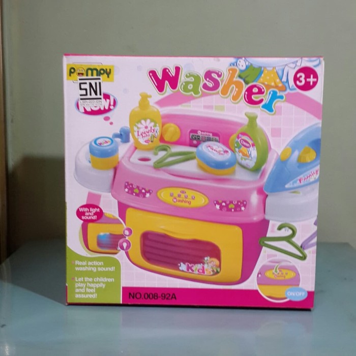 mainan anak mesin cuci Washer Family 008-92a