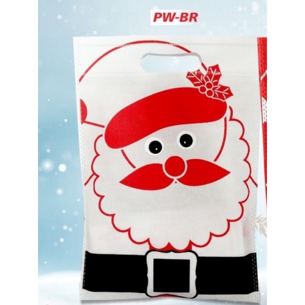 

Goodiebag Natal | Tas Natal | Tas Hampers Christmas | Tas Spunbond Natal | Tas Spunbond Christmas | Christmas Bag | Ukuran Tinggi 35cm x Lebar 24cm