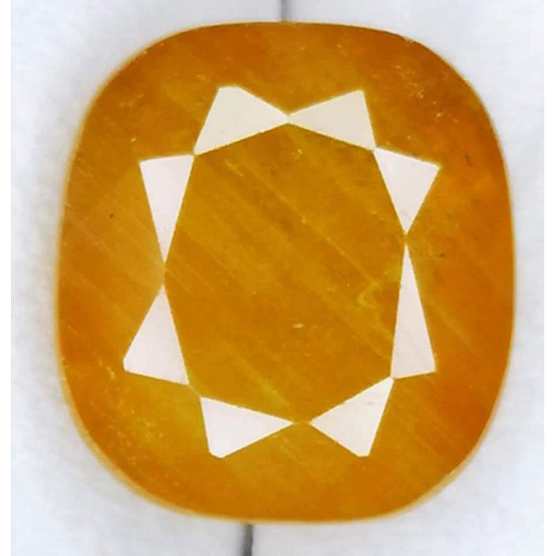 PERMATA YELLOW SAPPHIRE CEYLON GARANSI BATU