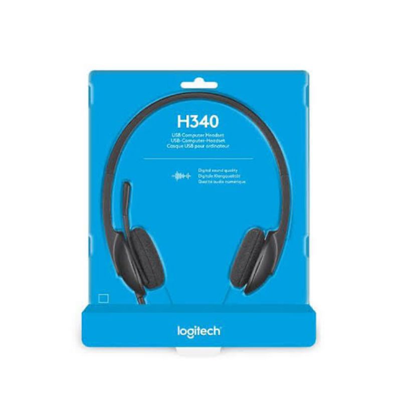 Headset Logitech H340 Colokan USB ORIGINAL