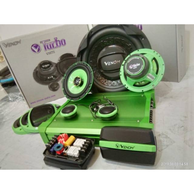 PAKET AUDIO TURBO VENOM