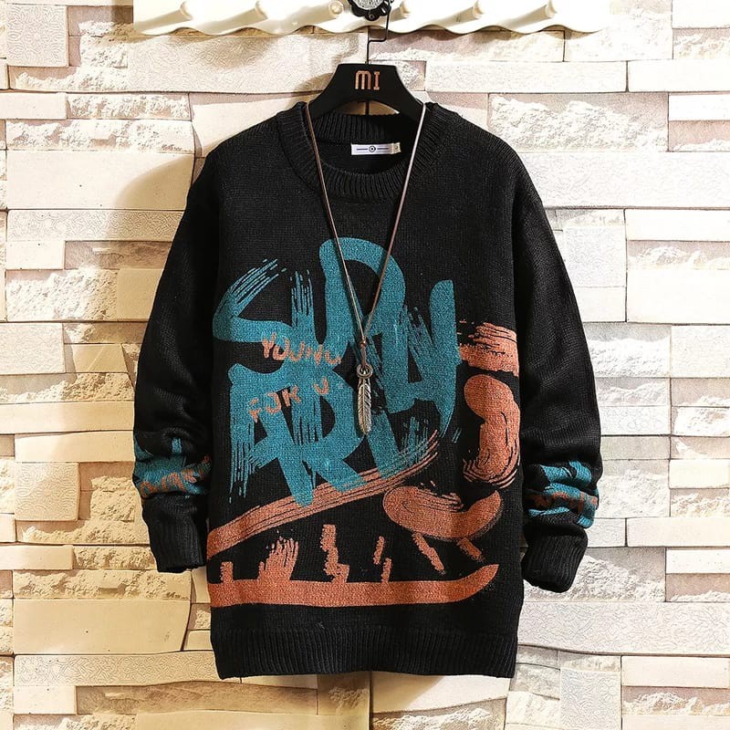 INDOBEST BAJU SWEATER ENZO / PAKAIAN PRIA LENGAN PANJANG