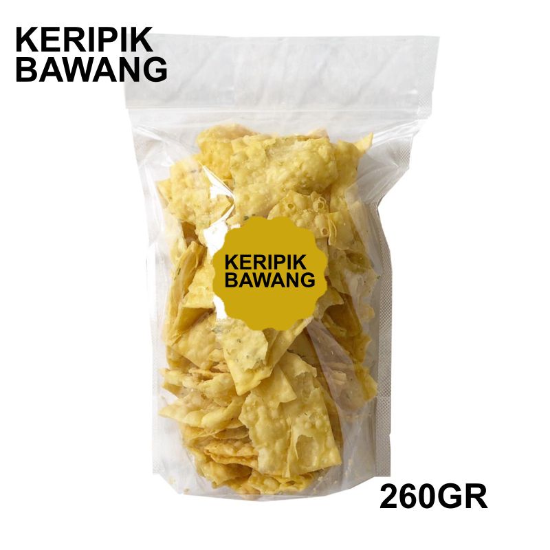 

KERIPIK BAWANG CEMILAN ENAK 260gram