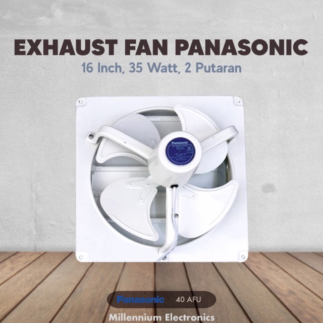 Panasonic FV40AFU – Exhaust Fan 16 inch FV 40AFU 40 AFU