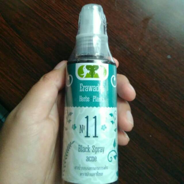 Erawadee black spray acne
