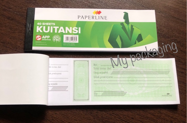 Buku Kuitansi Kecil PAPERLINE 40lembar